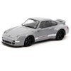 Gunther Werks 993 Gray "Road64" Series 1/64 Die Cast Model Car by Tarmac Works - 2 of 3