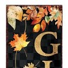 HomeRoots 36" Black And Orange Solid Wood Thanksgiving Autumn Leaves Porch Sign - 4 of 4