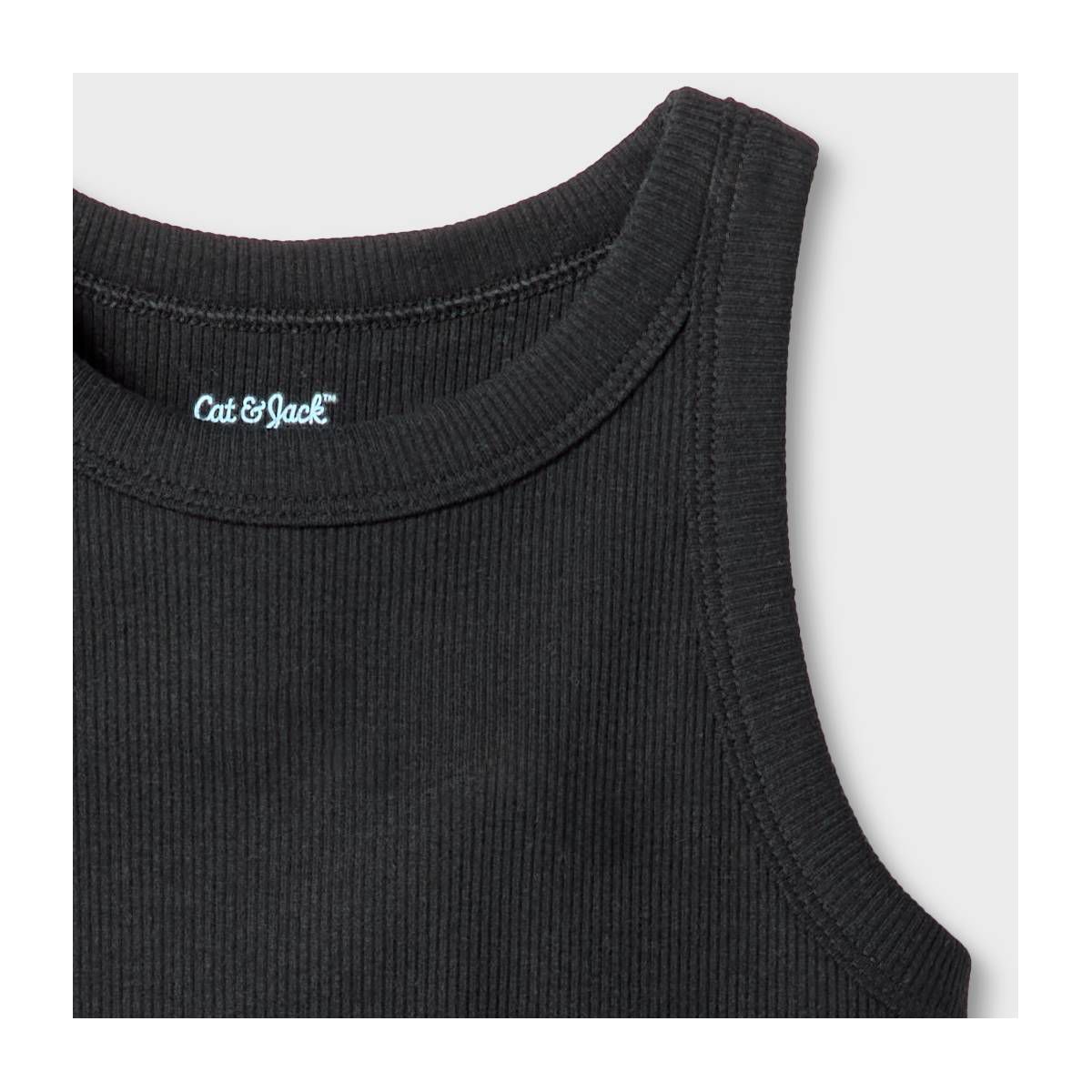Girls' Ribbed Fitted Tank Top - Cat & Jack™ - thumbnail 3