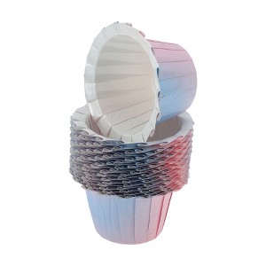 Unique Bargains Lace Disposable Baking Cups Coated Baking Paper 3.07"x1.77" 50 Pcs - 1 of 4