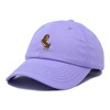 Dalix Dachshund Embroidered Cotton Dad Hat Casual Adjustable Baseball Cap for Dog Lovers Womens - 4 of 4