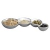 nambe Caterpillar Condiment, Metal Alloy, Condiment Serving Tray, Chips and Dips Snack Tray for Party, Prep Ahead Snacks, Appetizers, Charcuterie - 2 of 4
