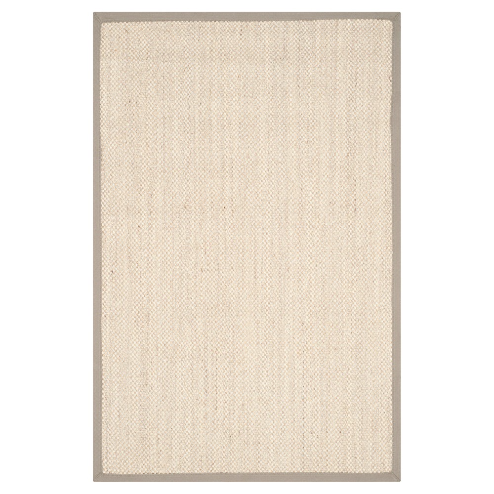 Natural Fiber Rug - Marble/Khaki - (2'x3') - Safavieh