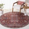 Tucson Vintage Persian TSN174 Power Loomed Machine Washable Skid-Resistant Indoor Rugs - Safavieh - 2 of 4