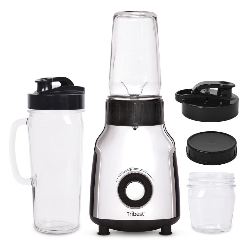 Tribest Glass Personal Blender – Silver, 1 of 8