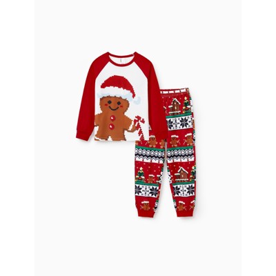 PATPAT Family Christmas Pjs Matching Sets Holiday Jammies Sleepwear Christmas Pajamas for Family Xmas Outfits with Socks