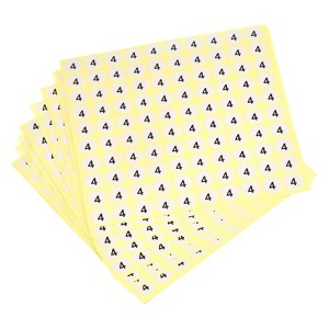 Unique Bargains Office Home Warehouse Self-Adhesive Marked Stickers 15 Pcs - 1 of 4