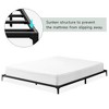 Jojoka Bed Frame, Heavy Duty Metal Platform with Steel Slats, Noise-Free, Under Bed Storage, No Box Spring Needed, Easy Assembly - 4 of 4