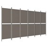vidaXL 6-Panel Room Divider Anthracite 118.1 - 2 of 4