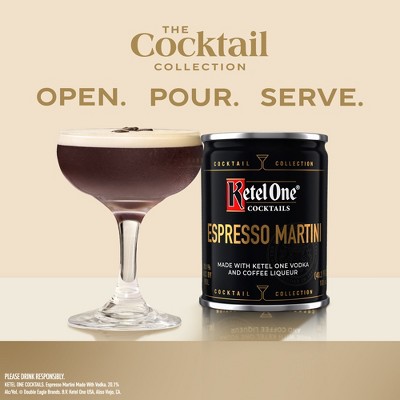 Ketel One Espresso Martini Cocktail - 4pk/100ml Cans