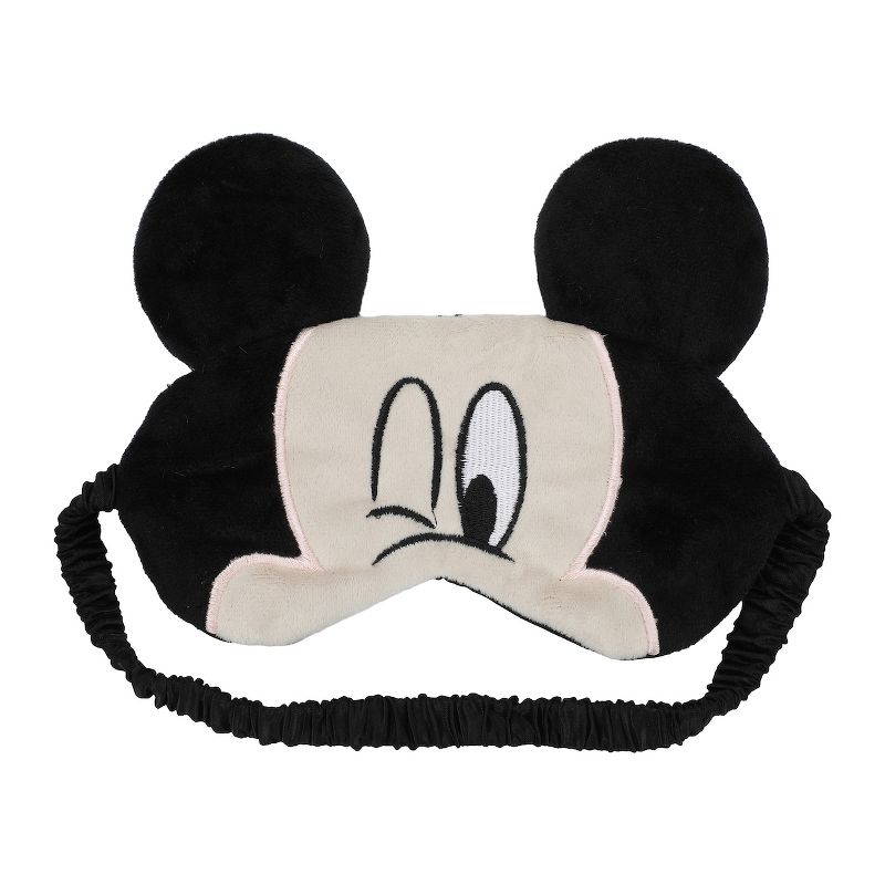 Disney Mickey Mouse Kids Travel Set with Neck Pillow, Eye Mask, and Luggage Tag - Disney Adventures Await!, 4 of 7