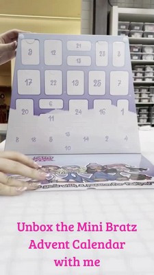 Bratz Flashback Collectible Minis Advent Calendar Series 1 : Target