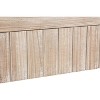Sapphtopaz 59" Retro Console Table with 2 Storage Drawers Stripe Design Entryway Table with Fluted Farmhouse TV Stand for Living Room, Hallway - 4 of 4