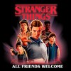 Juniors Womens Stranger Things All Friends Welcome Group Shot T Shirt - 2 of 4