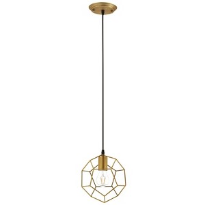 Modway Pique Gold Metal Ceiling Fixture - 1 of 4