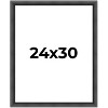 PosterPalooza | Refined Black Picture Frame - UV Acrylic, Foam Board Backing, Hanging Hardware - 2 of 4