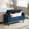 Edgaro 46.2"W Modern Upholstered Storage Bench for Bedroom| ARTFUL LIVING DESIGN - 3 of 4