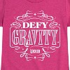Girls' - Wicked - Defy Gravity Fitted Short Sleeve Graphic T-Shirt - 2 of 4