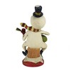9.75 In Strumming Snowman Banjo Singing Figurines - 2 of 3