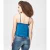 Aeropostale Womens Lace Trim Cami Tank Top, Blue, Small - 2 of 2
