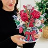 Paper Love HugePop Christmas Joyous Bouquet Pop Up Christmas Card, with Detachable Paper Bouquet, For Christmas or Holidays - 10" x 14" Card - 3 of 4