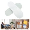 Unique Bargains Children's Disposable Slippers White 1 Pair - 4 of 4