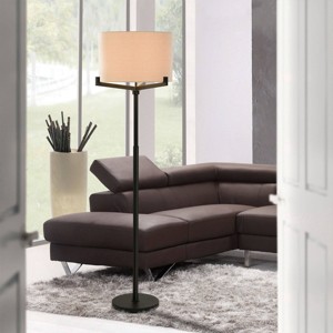 Industrial Floor Lamp with Adjustable Neck & Turn Knob Switch - StyleCraft - 1 of 4