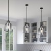 Haverford 1-Light Rustic Black Pendant Light - 3 of 4