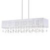 CWI Lighting Water Drop 17 Light Drum Shade Chandelier With Chrome Finish - 2 of 4