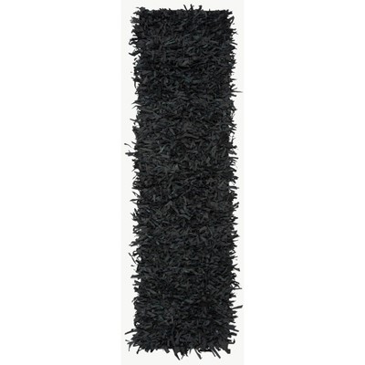 Leather Shag LSG601 Handwoven Rugs - Safavieh