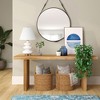 Hudson and Canal 26.5" Tall Triple Gourd Table Lamp with Fabric Shade - 4 of 4
