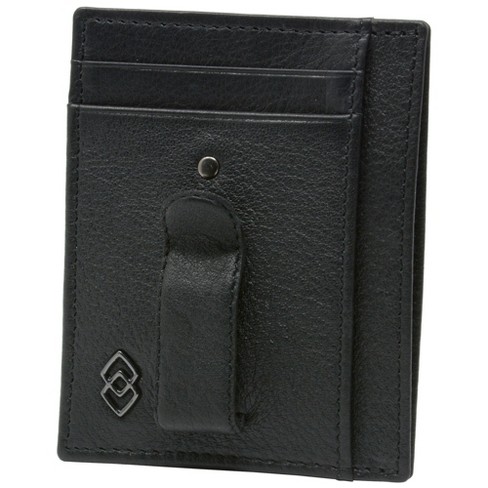 Alpine Swiss Men's RFID Leather Money Clip