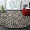 Arizona Shag ASG744 Power Loomed Indoor Rugs - Safavieh - 2 of 4