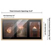PosterPalooza | Natural Finish Collage Frame - Black Mat, 20 Frame Sizes to Choose From, UV Acrylic - 2 of 4