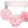 Lambs & Ivy Signature Botanical Baby Pink Floral Musical Baby Crib Mobile - 2 of 4