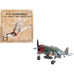 Republic P-47 Thunderbolt Fighter Aircraft "Lt. Col. Francis S. US Army Air Forces 1/72 Diecast Model by Militaria Die Cast - 1 of 4