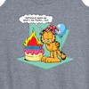 Women's - Garfield - Birthday's Make Me Old Graphic Racerback Tank - 2 of 4