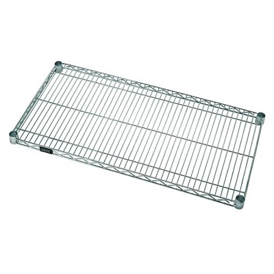 Quantum Storage Systems Wire Shelf, 48"W X 14"D, 600 - 800 Lb. Capacity, 304 Stainless Steel, Nsf