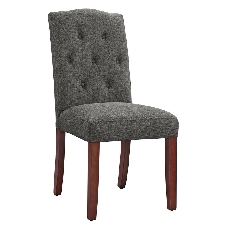 DHP Emilia Upholstered Tufted Dining Chair, 4 of 5
