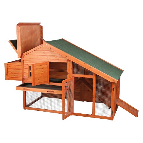 Trixie Pet Chicken Coop With A View Brown