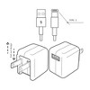 Ciao Tech Type-C Travel Kit, USB to Type-C Cable Plus USB Charging Brick Adapter - 3 of 3