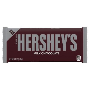 Hershey's Extra Large Chocolate Bar 4.4oz - 1 of 3
