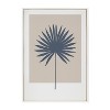 Kate & Laurel All Things Decor 23"x33" Sylvie Muted Tan and Blue Colorblock Botanical Palm Wall Art by The Creative Bunch Studio White - 2 of 4