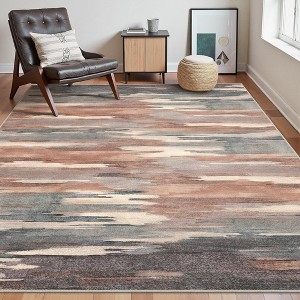 Abynow Medallion Faded Persian Indoor Area Rug - 1 of 4