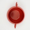 SEVOBAL Planters Quirky Decorative Plant Pot for Indoor and Outdoor Use Modern Home Garden Decor, Red, 9.45"*6.75"*7.15" - 4 of 4