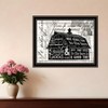HomeRoots SIMPLE & GOOD BARN Black Framed Print Wall Art - 2 of 4
