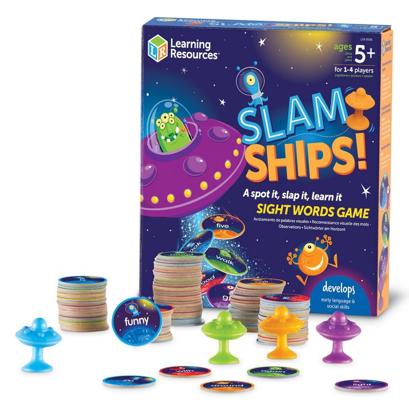 Slam Ships Sight Word Game, 1 of 9