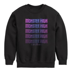 Boys' - Mattel - MH The Movie Logo Graphic Long Sleeve Fleece Sweatshirt - 1 of 4