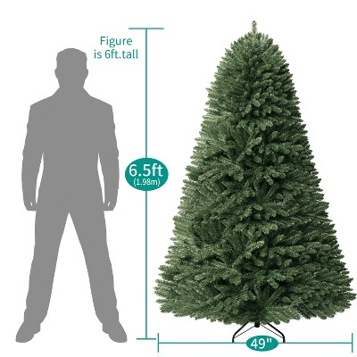 Home Imports Emporium Prague Pre-Lit Artificial Christmas Prelit Tree, Green