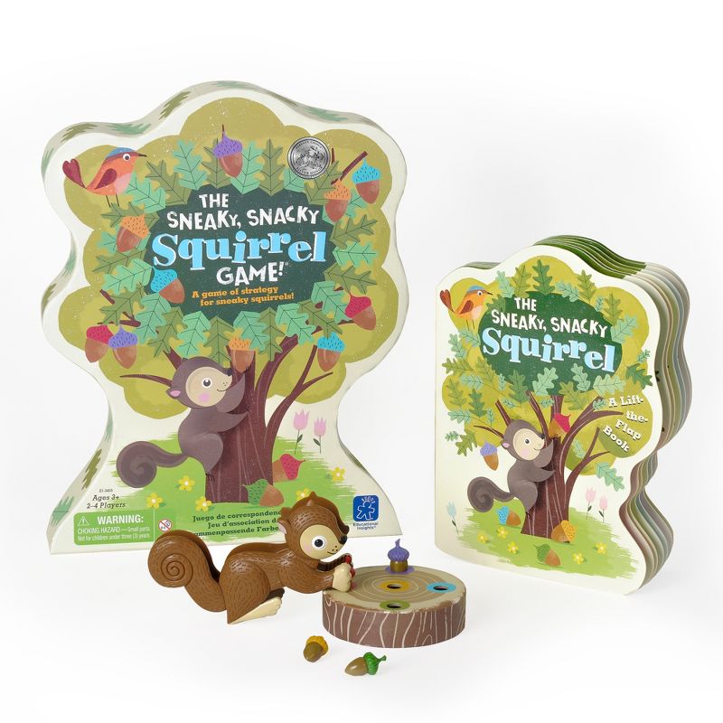 Educational Insights The Sneaky, Snacky Squirrel Game and Board Book Combo, 1 of 7